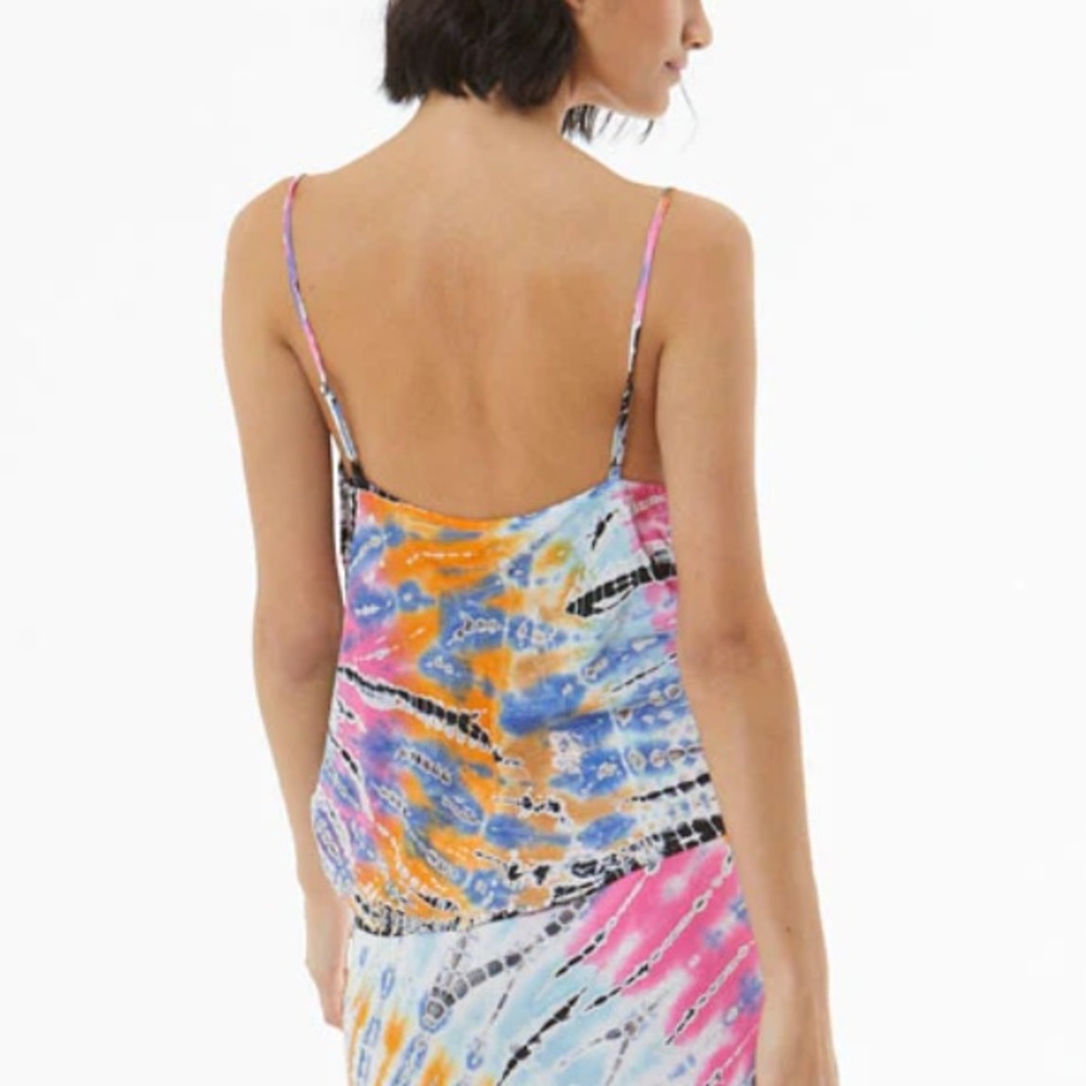 Brand New, Never Been Worn YFB Emmett Tank in Fireball Tropic Tie Dye - Picture 3 of 4